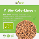 Rote Linsen Bio - Keimsaat - Keimgrün
