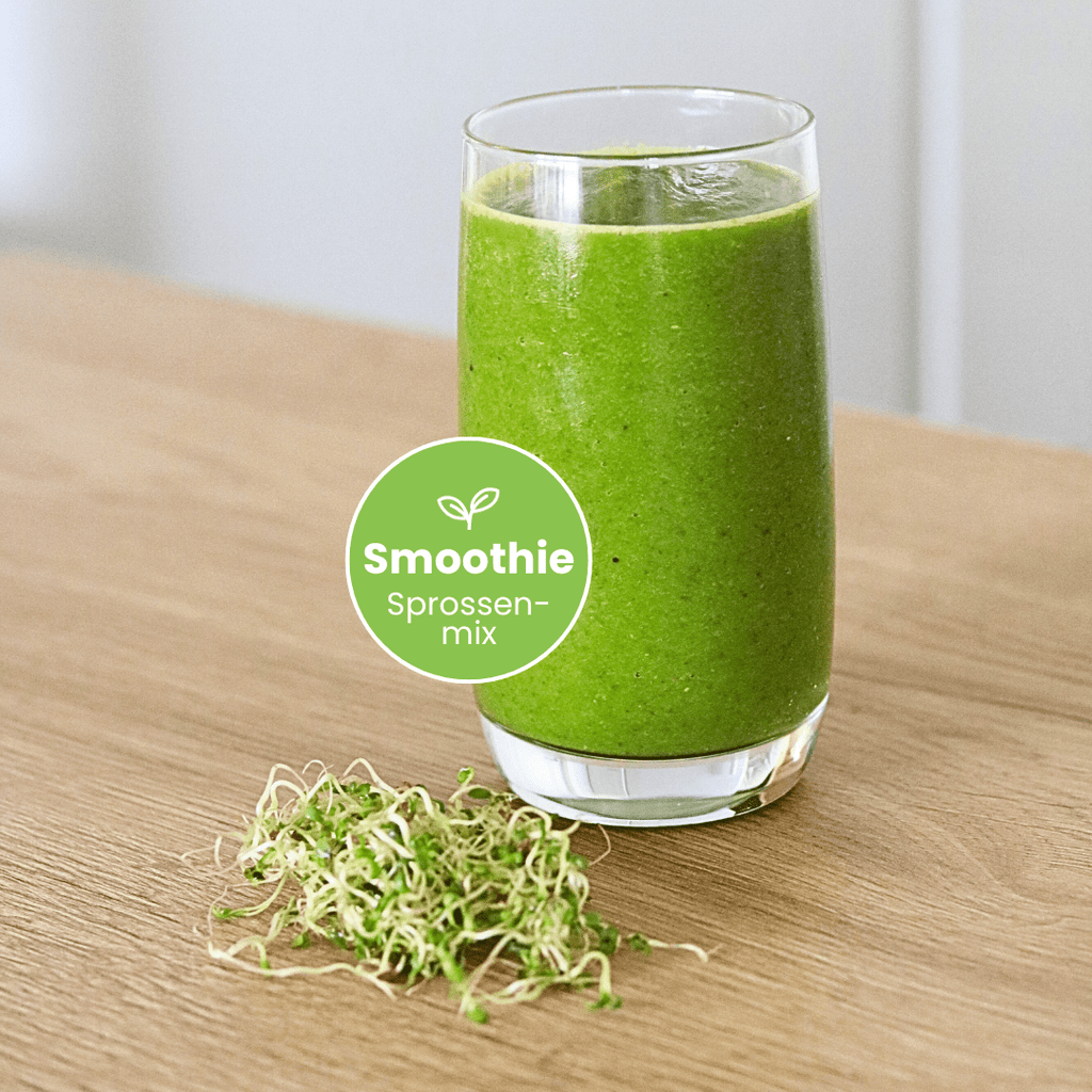 Sprossen Starter Set "Gesund durch den Tag" - Keimgrün